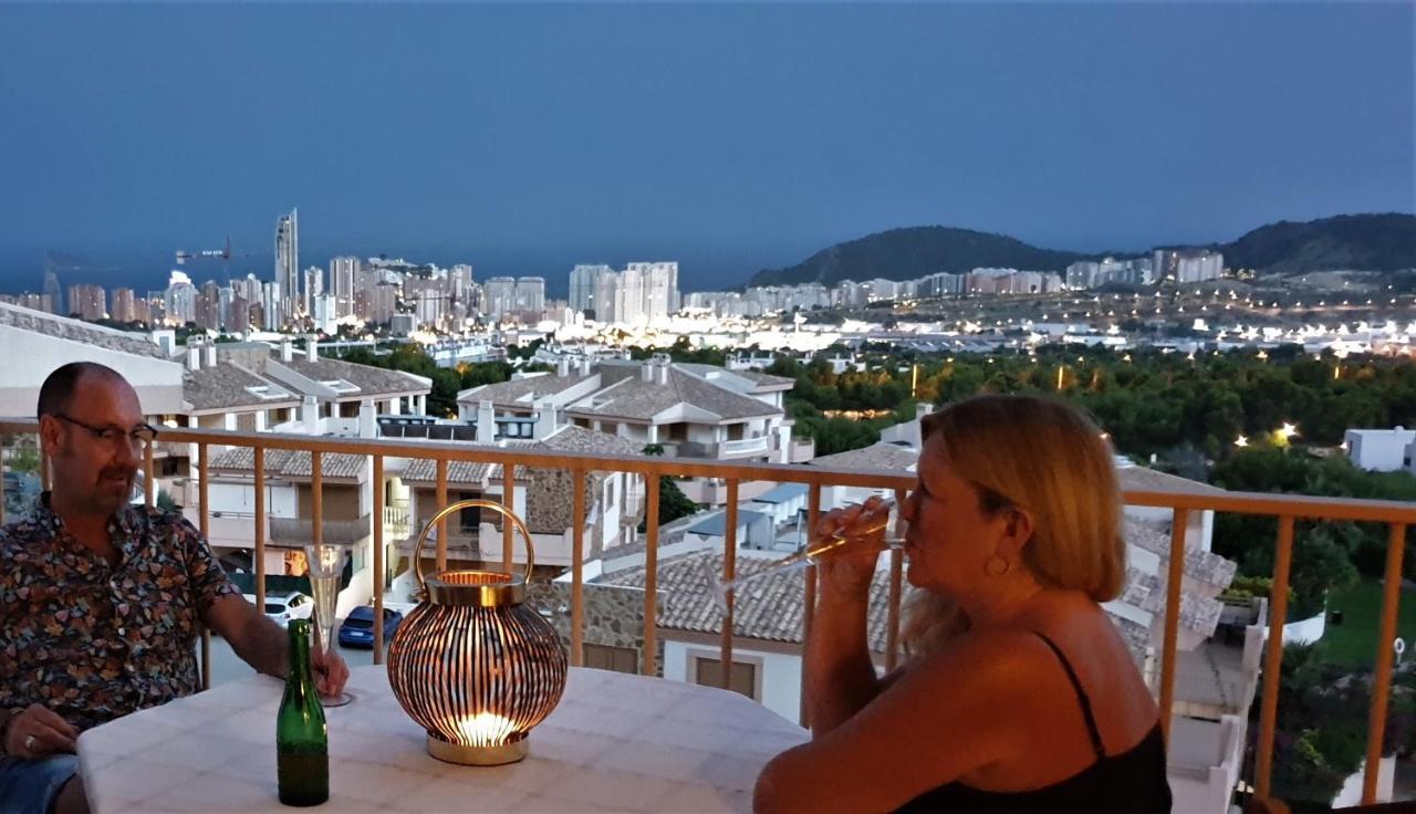 2 Bed Penthouse Apartment - Sea Views - Sleeps 4 Финестрат Экстерьер фото