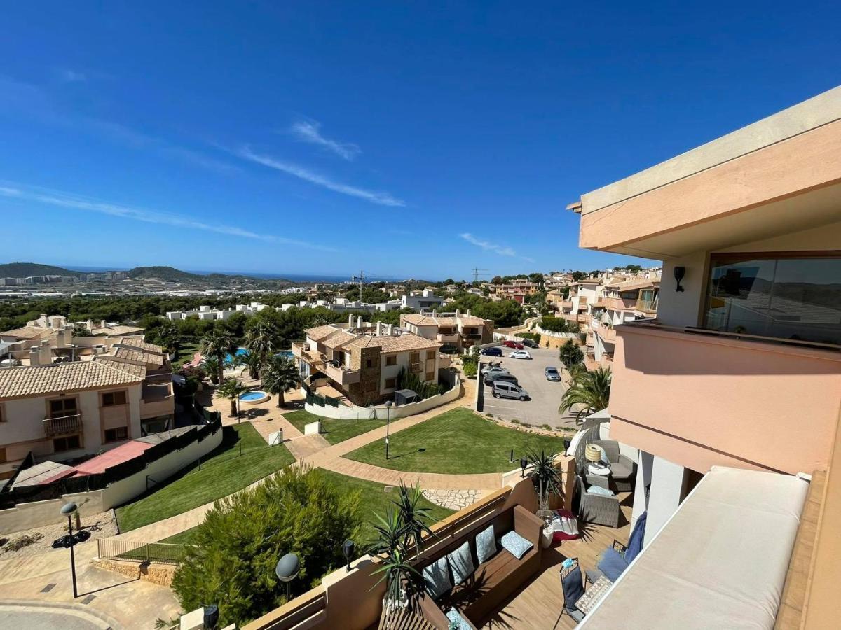 2 Bed Penthouse Apartment - Sea Views - Sleeps 4 Финестрат Экстерьер фото